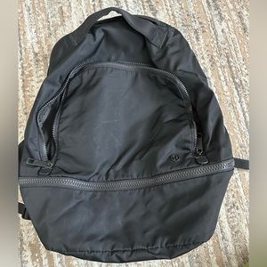 Black lululemon backpack